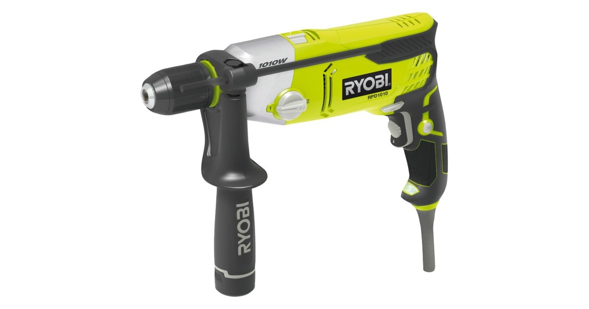 RyobiRPD1010-K klopboormachine  (Groen/zwart, 1.010 Watt)