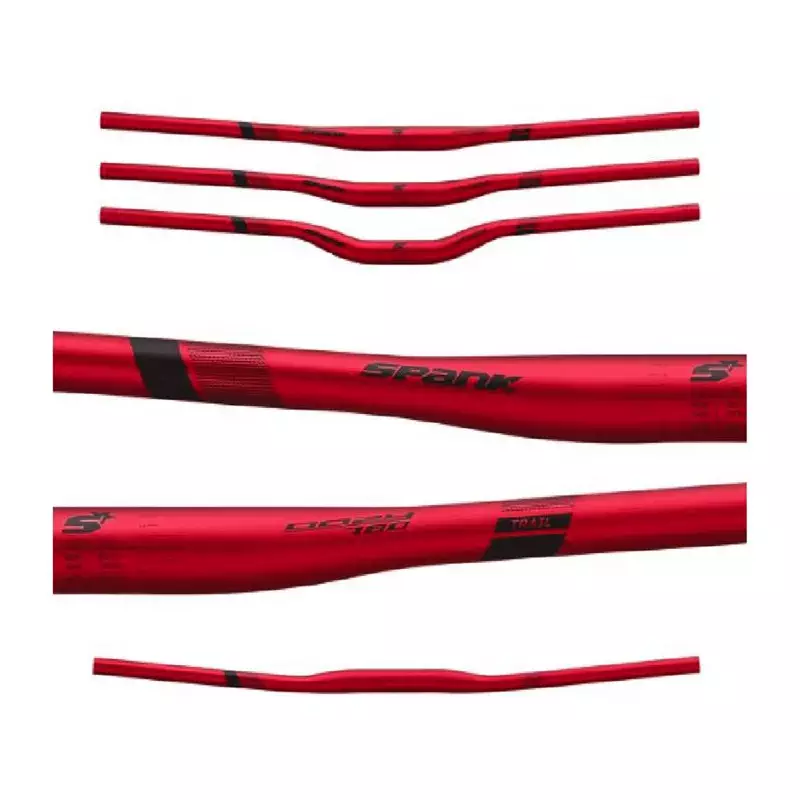 SPANK Cintre OOZY Trail 780, rise 30mm, rouge