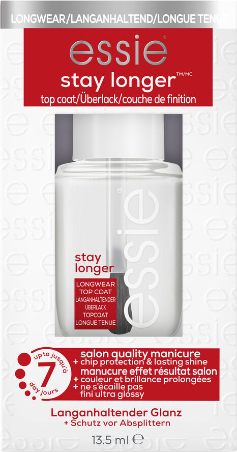 Essie Essie top coat stay longer
