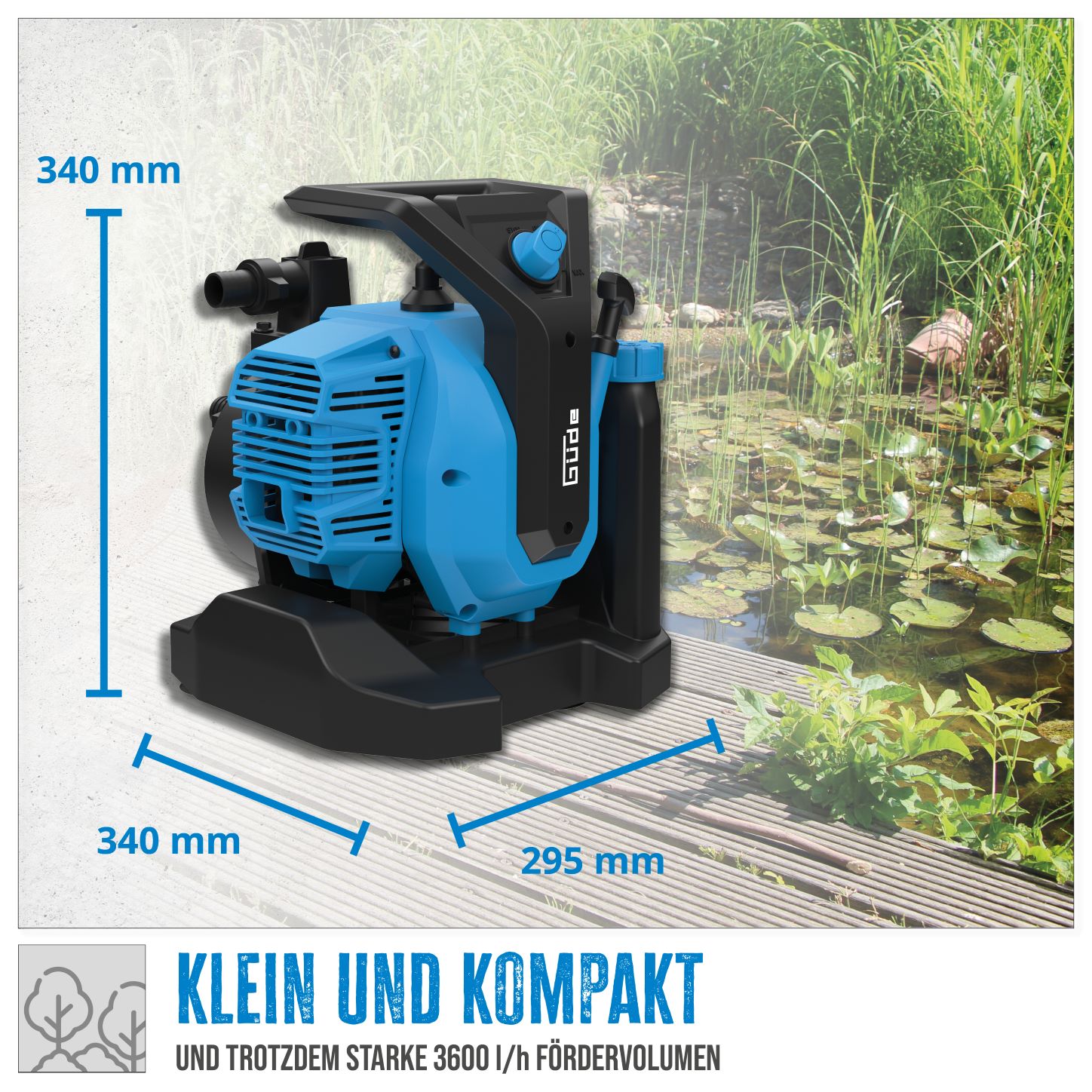 Güde Motorpumpe GMP 7.21