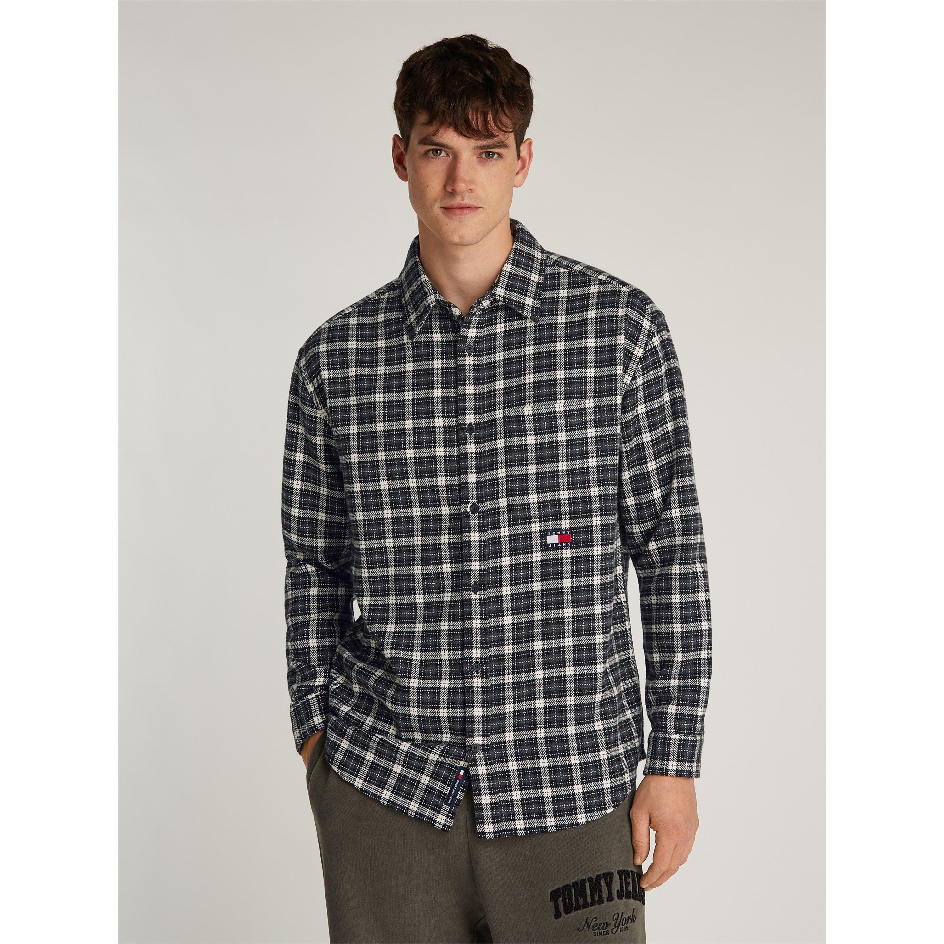 Tommy Jeans TJM BADGE FLANNEL SHIRT EXT