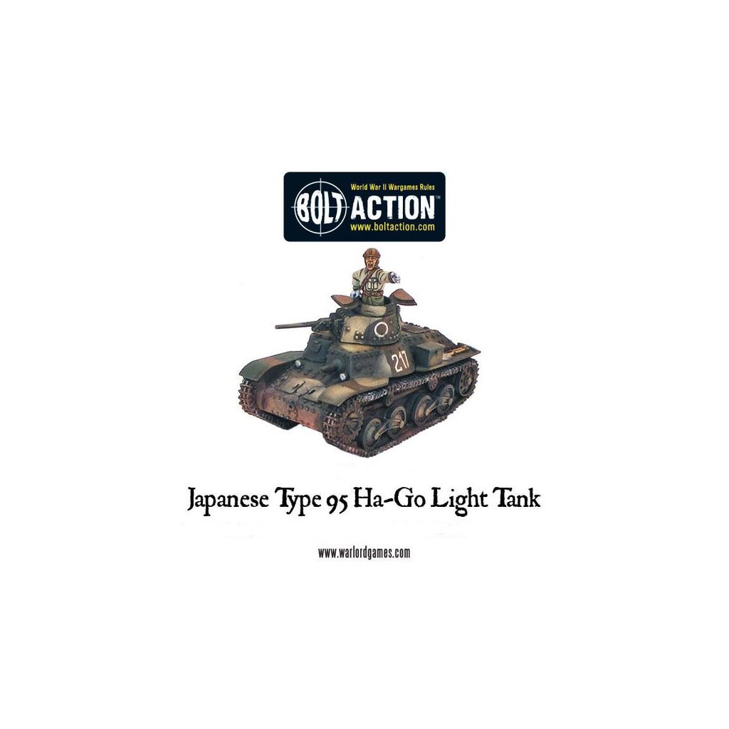 Bolt Action - Japanese Type 95 Ha-Go Light Tank