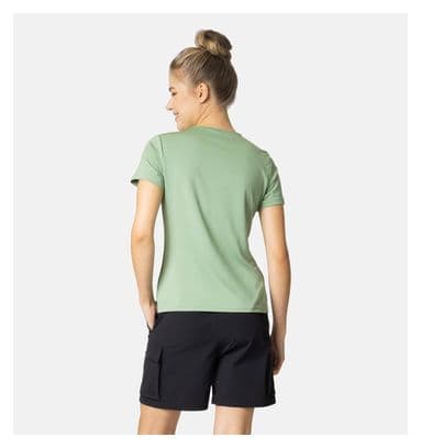 Maillot Manches Courtes Odlo F-Dry Femme Kaki