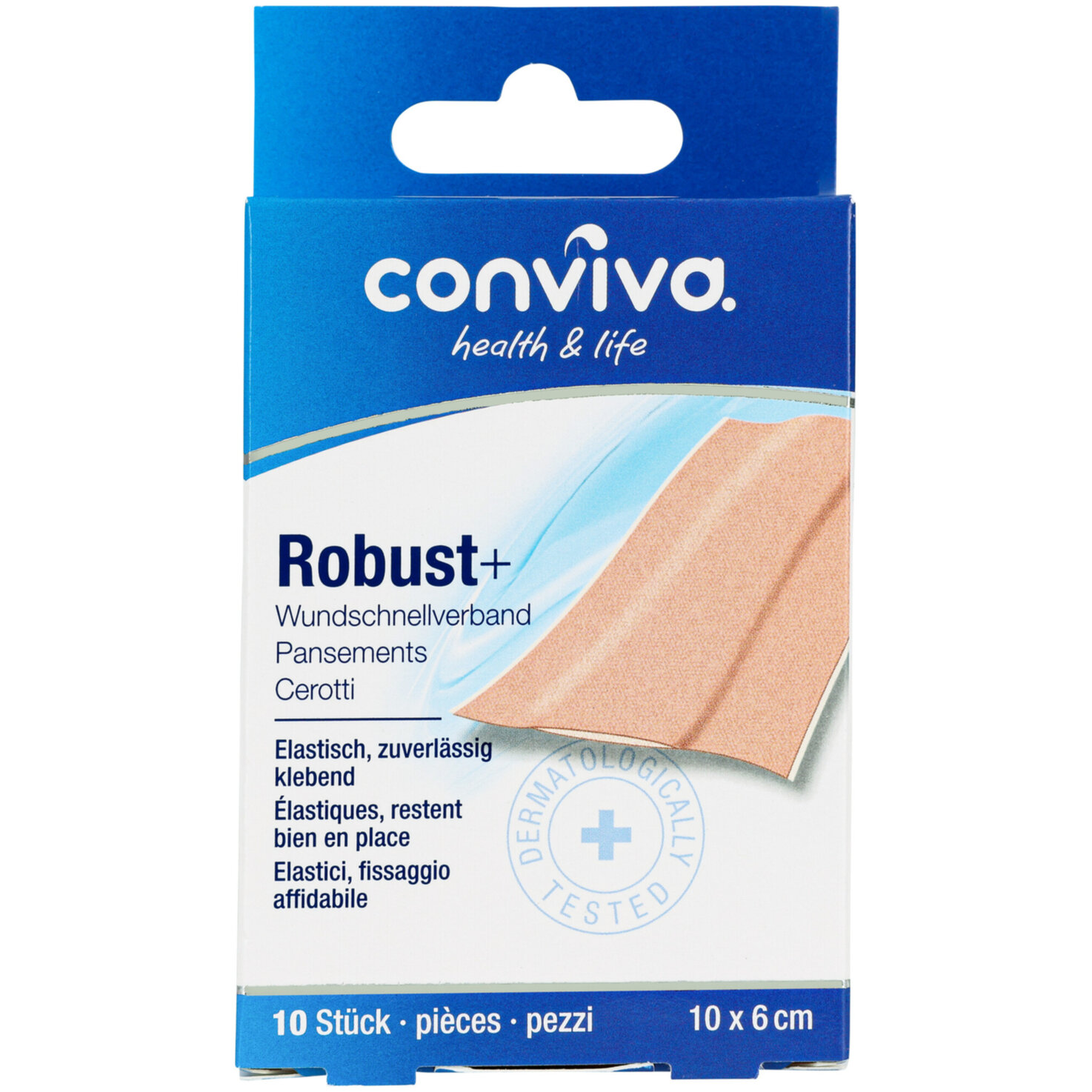 conviva Robust Wundschnellverband 10 Stück