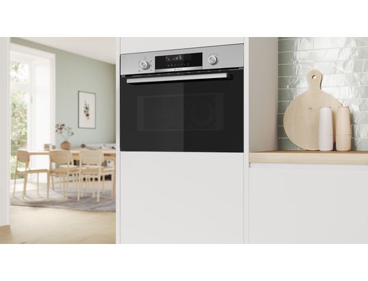 BOSCH - Four combiné micro-ondes CMA585GS1, Air pulsé, AutoPilot15