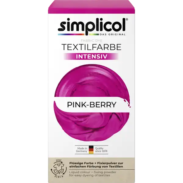 Textilfarbe Intensiv Pink-Berry