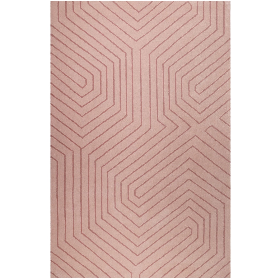 Esprit Kurzflorteppich Raban rosé
