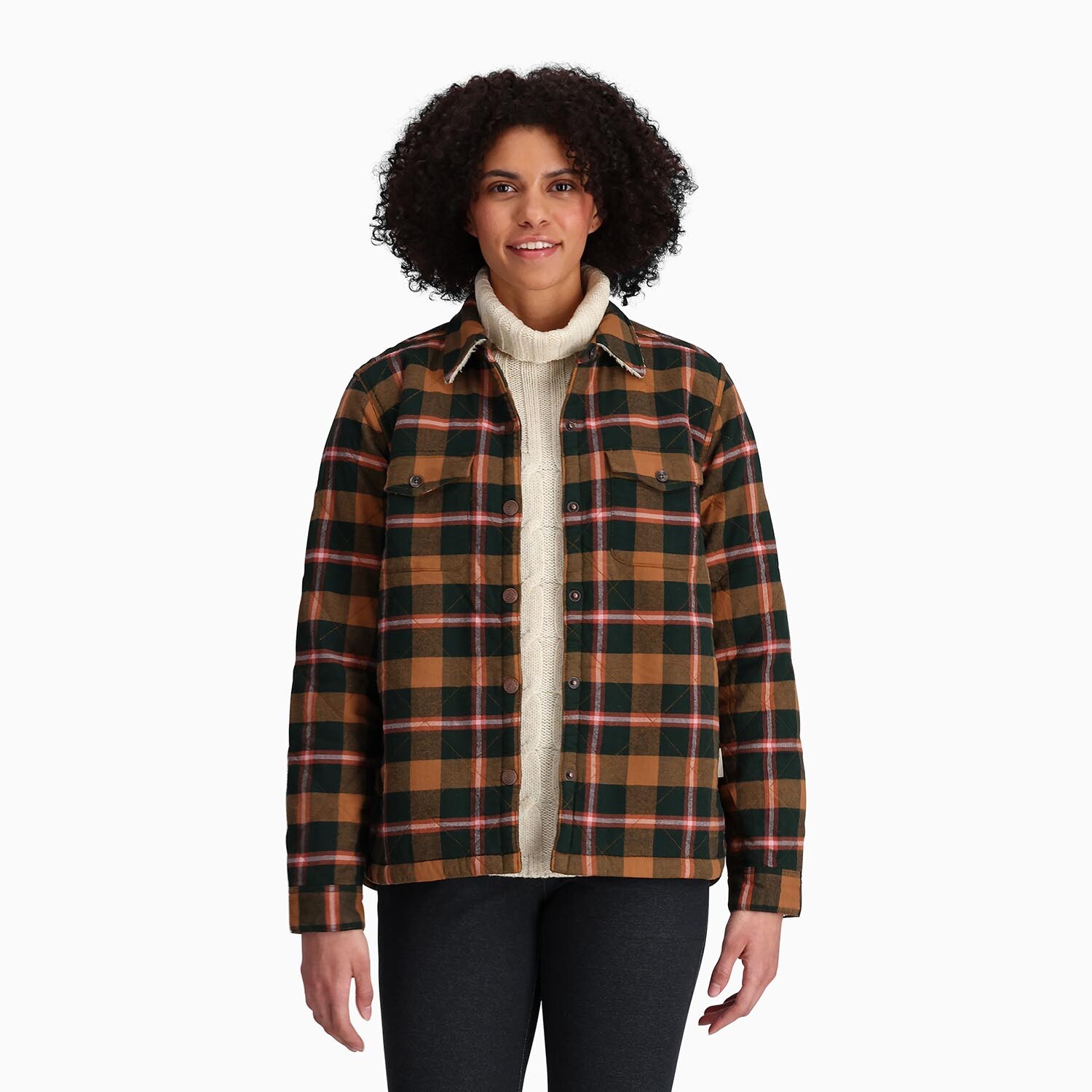 Royal Robbins Womens Snowcap Lined Flannel L/S