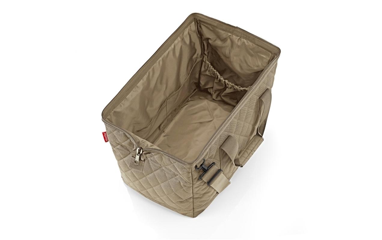 Umhängetasche Allrounder L Rhombus OliveTasche aus recyceltem Material