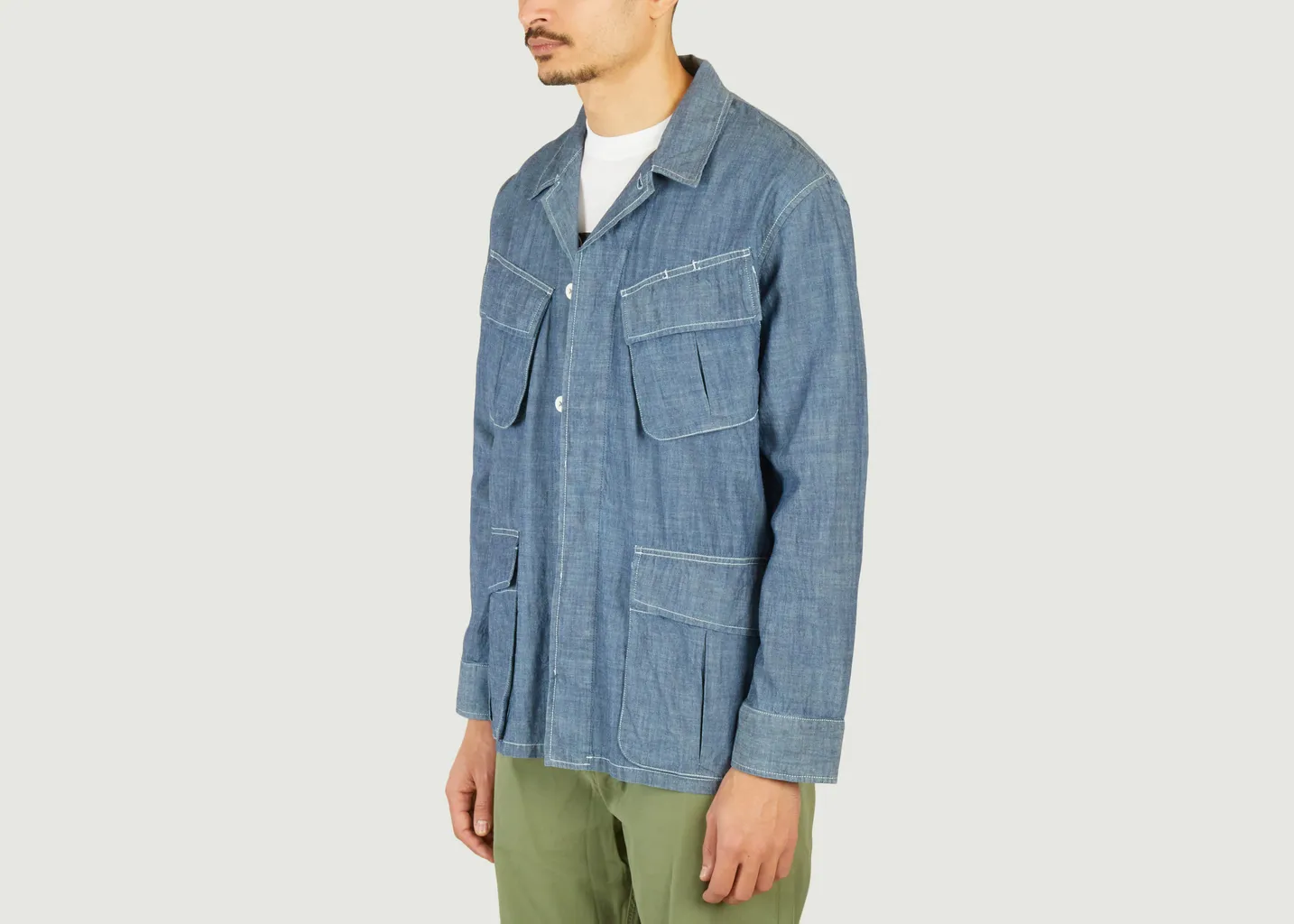 Veste en chambray Jungle Universal Works