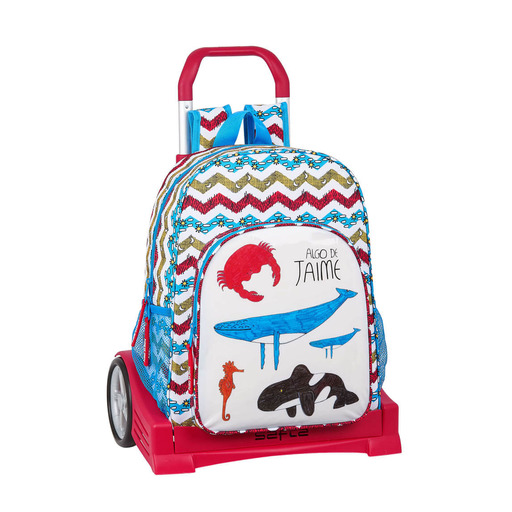 Mochila Something by Jaime Ocean com rodas Evolution.
