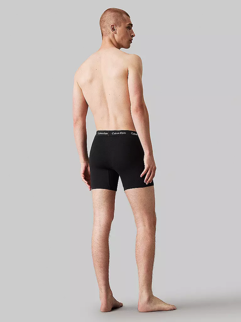 CALVIN KLEIN Pants 3er Pkg. black schwarz