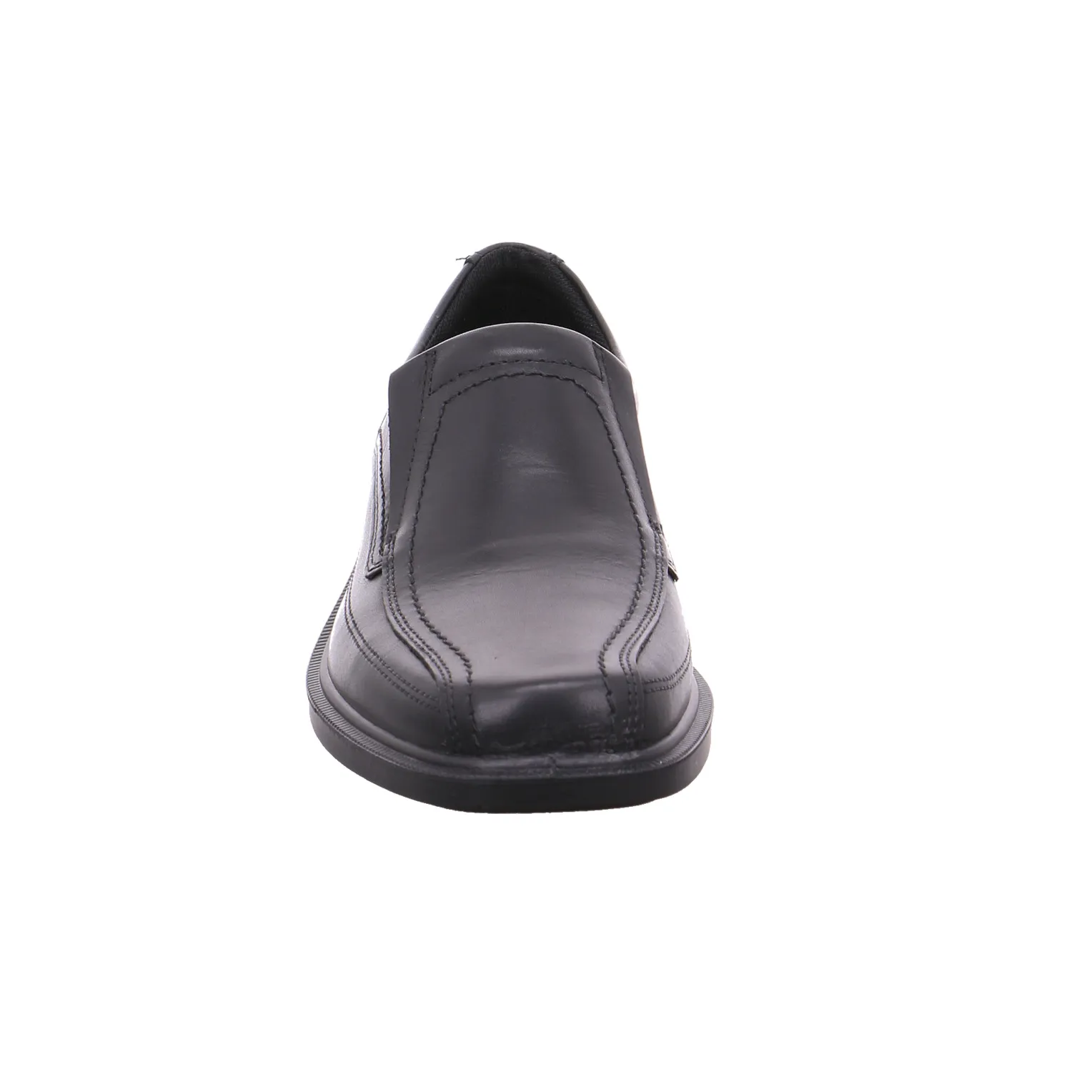 IMAC Halbschuh-Schlüpfer Schwarz Leder