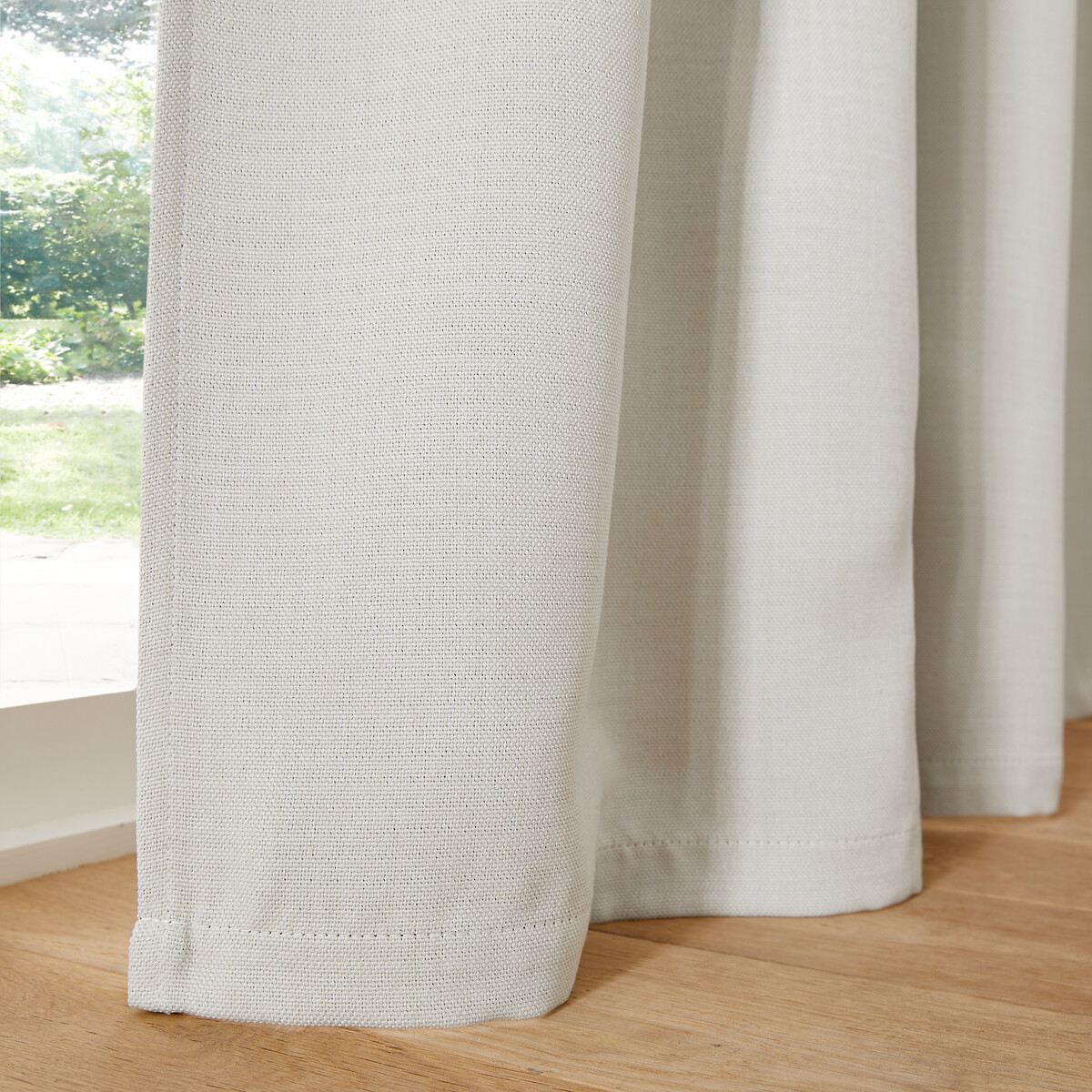 LA REDOUTE INTERIEURS<br>Cortina blackout com laços ocultos Exurie