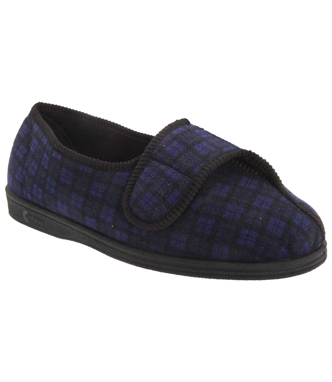 Comfylux - Chaussons GEORGIE - Hommes (Bleu marine) - UTDF828