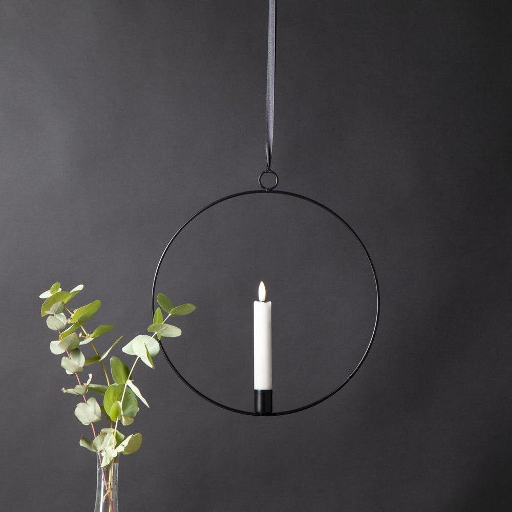 LED hanglamp vlamring in zwart 0,06W