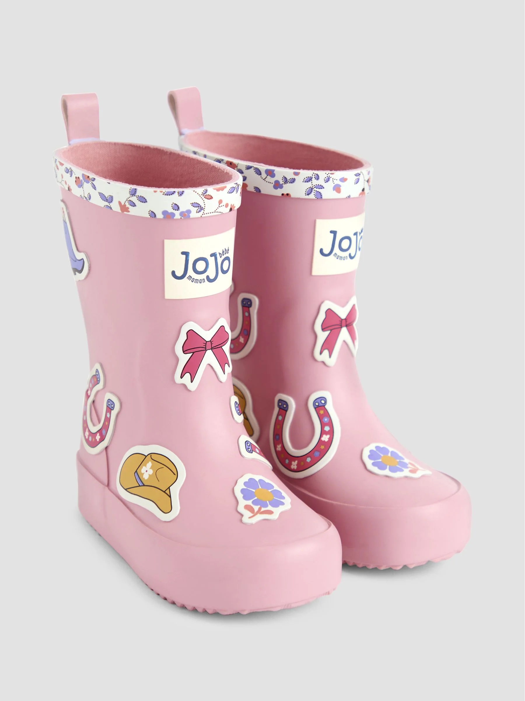 JoJo Maman Bébé Cowboy Print Wellies