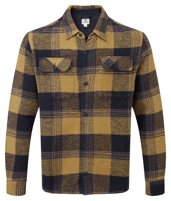 Heavy Weight Flannel Shirt Men herreskjorte