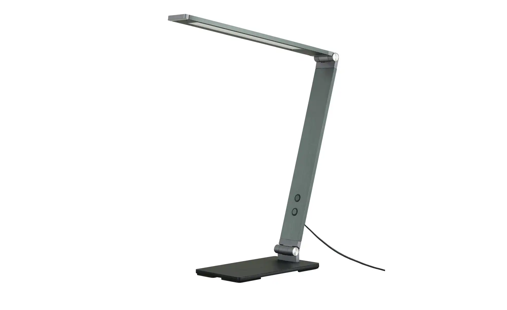 Fischer-Honsel LED-Tischleuchte, anthrazit-grau mit Dimmer