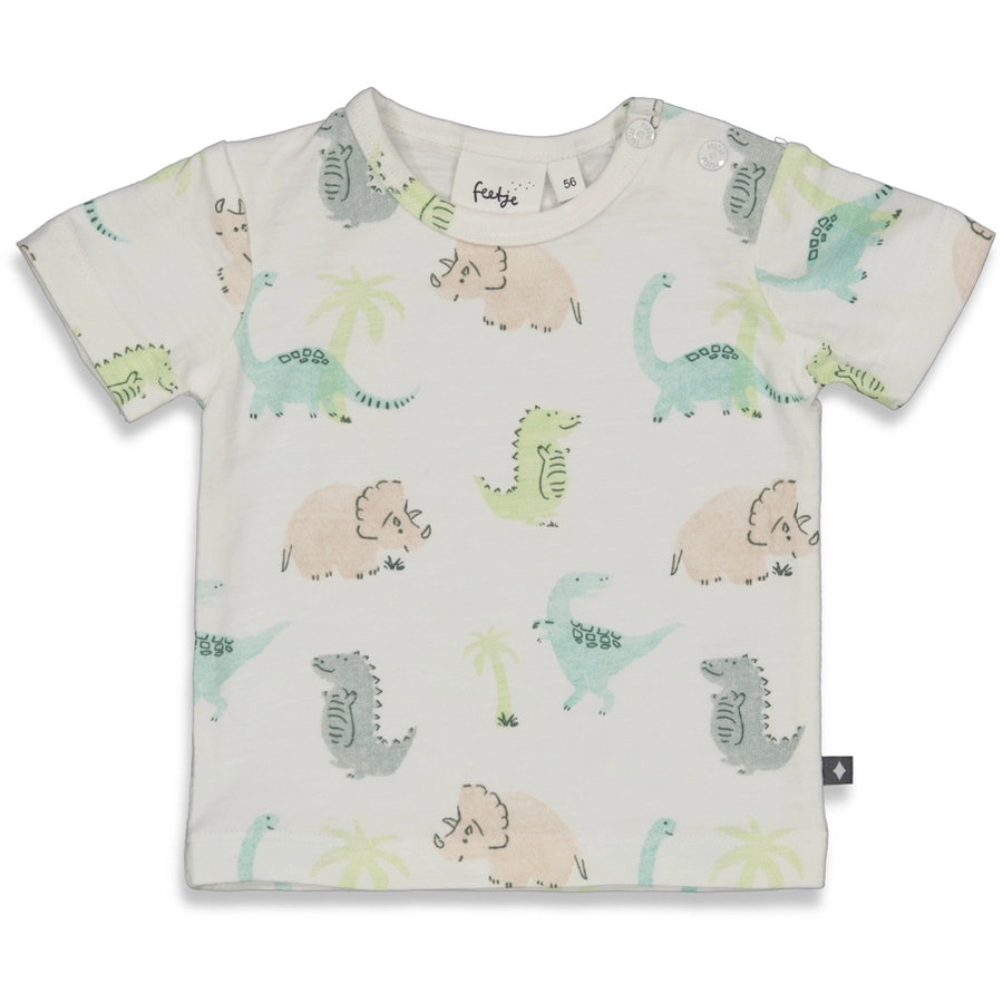 Feetje T-Shirt Cool-A-Saurus Natur