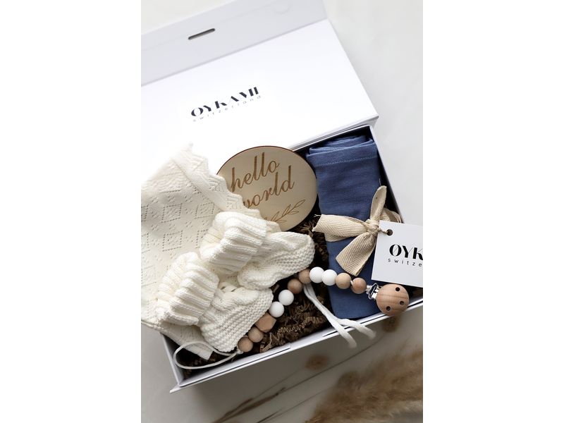 Oykami Geschenkset Venedig Junge Geschenkbox zur Geburt