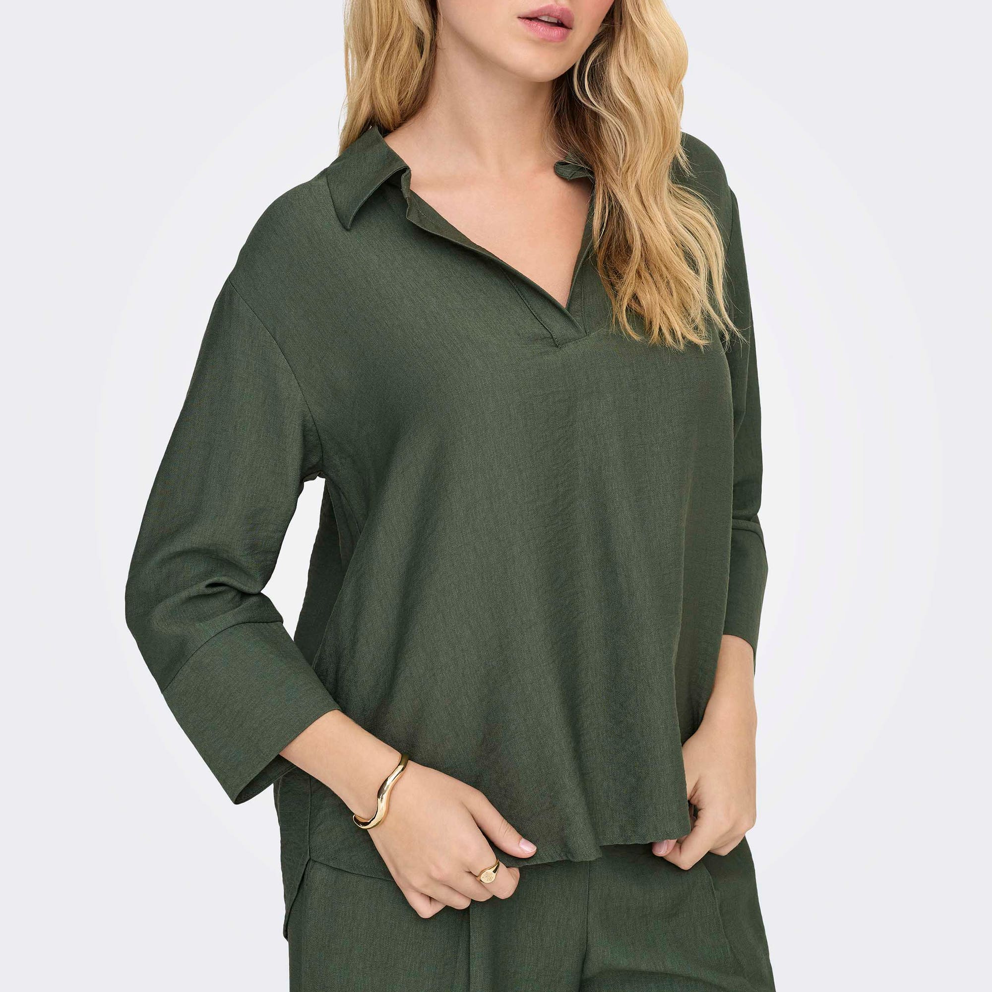 Blouse Femme kaki
