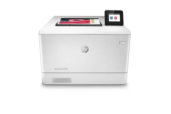 HP Color LaserJet Pro M454dw - Printer - farve - Duplex - laser - A4/Legal - 38.400 x 600 dpi - op til 27 spm (mono) / op til 27 spm (farve) - kapacitet: 300 ark - USB 2.0, Gigabit LAN, Wi-Fi(n), USB vært