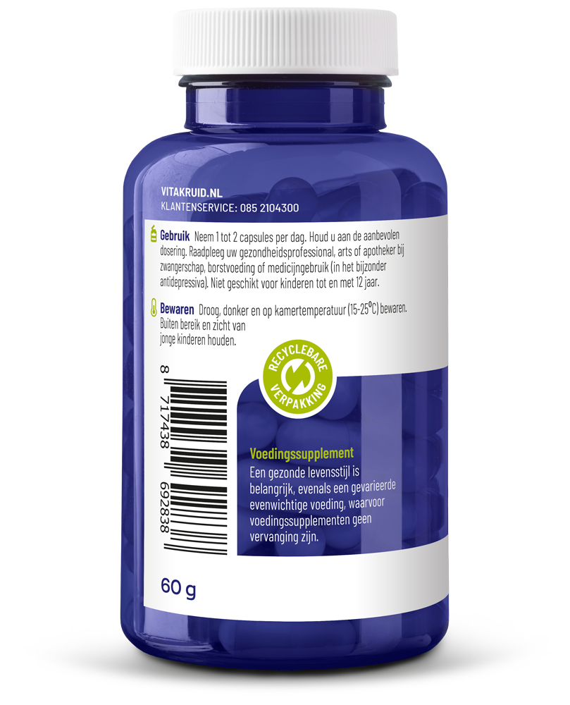 Vitakruid Gaba (90 vega capsules)