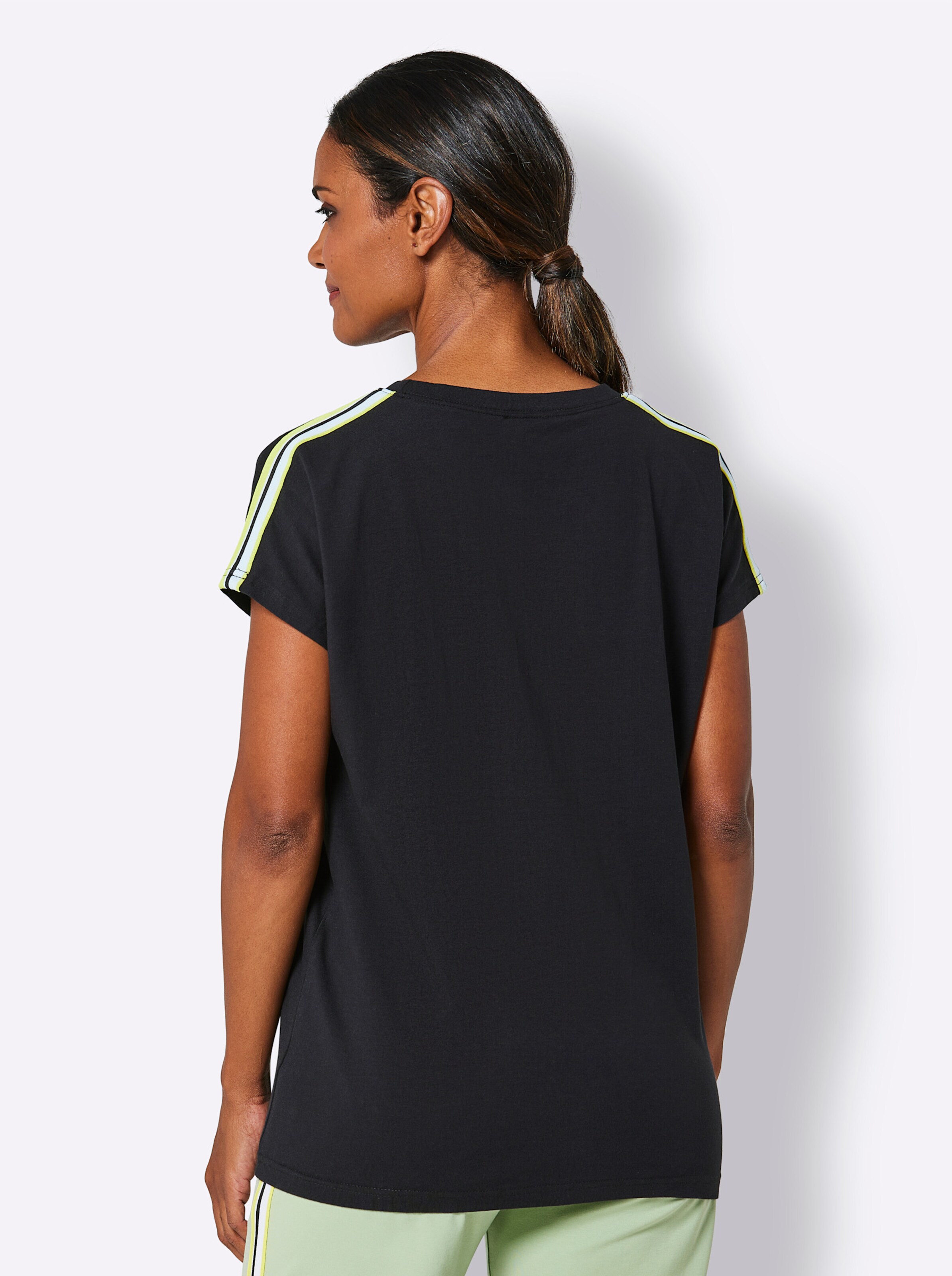 feel good Shirt in schwarz