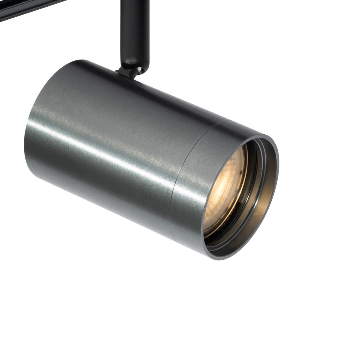 Moderne spot gunmetal voor railsysteem 1-fase  - Iconic Jeana