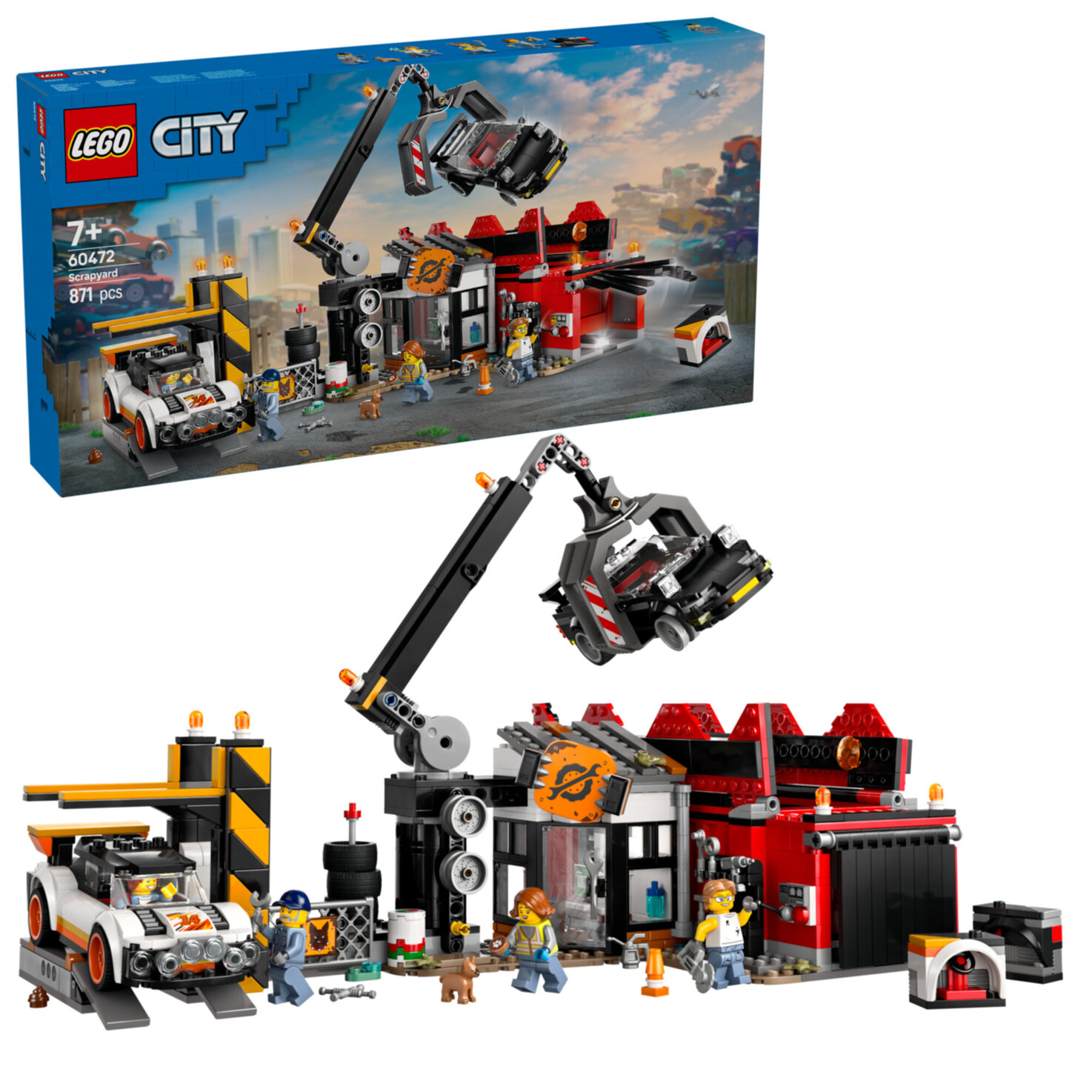LEGO® City 60472 Schrottplatz mit Autos ab 7 Jahren