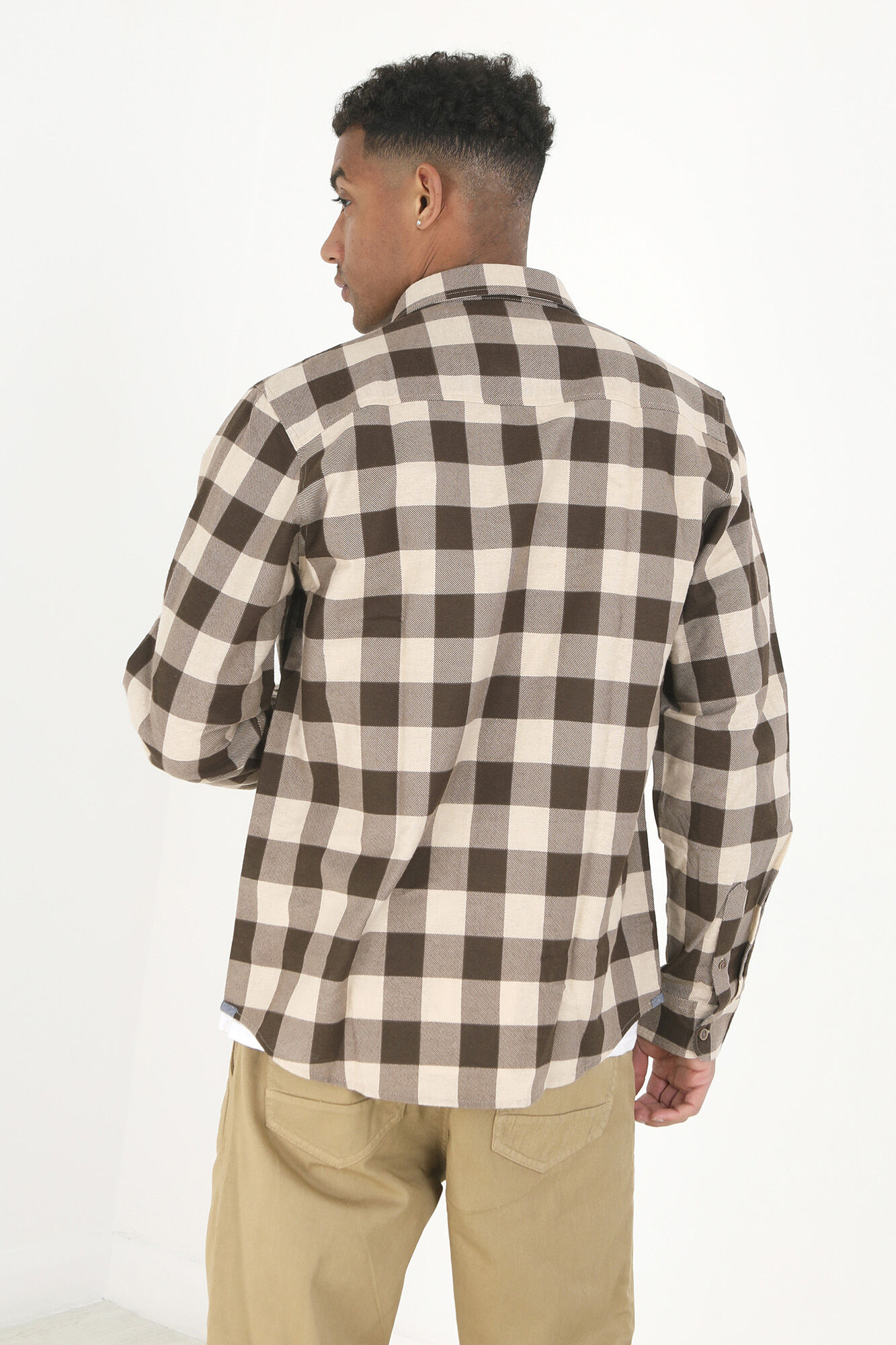 Camisa de flanela xadrez