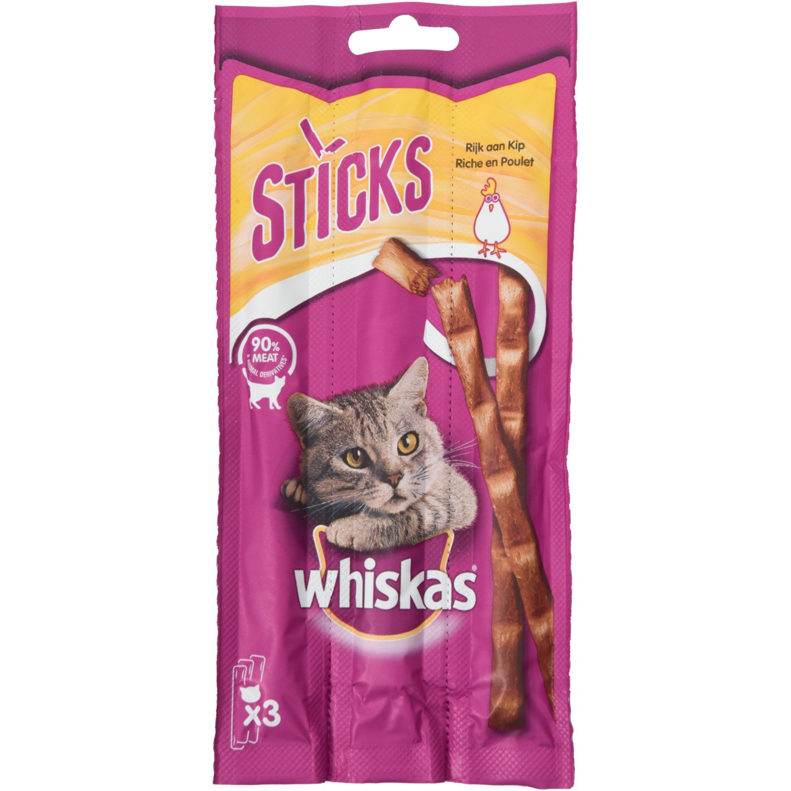 Whiskas Sticks Huhn 3x6 g