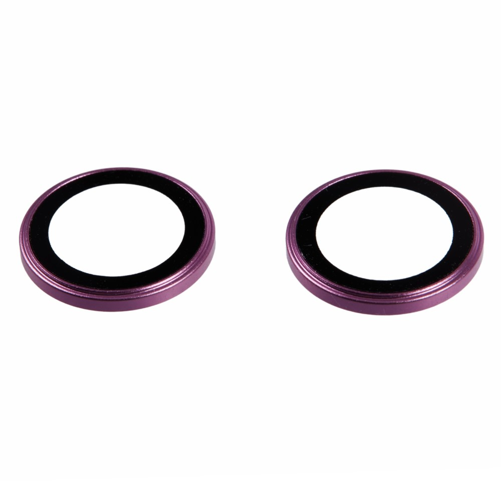 iPhone 16 / iPhone 16 Plus Kameraschutz Objektiv Ring Protector Abdeckung - Lila