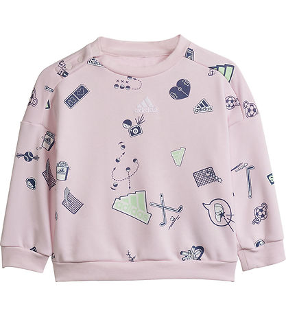 adidas Performance Sweats?t - I Bluv Jogger - Pink/Gr?