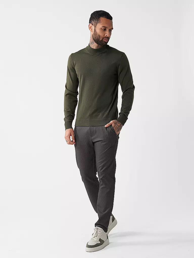 STRELLSON Pullover MAREK dunkelgrün