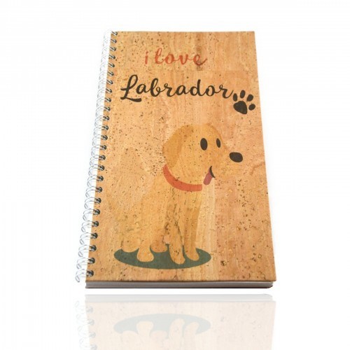 Caderno de cortiça 