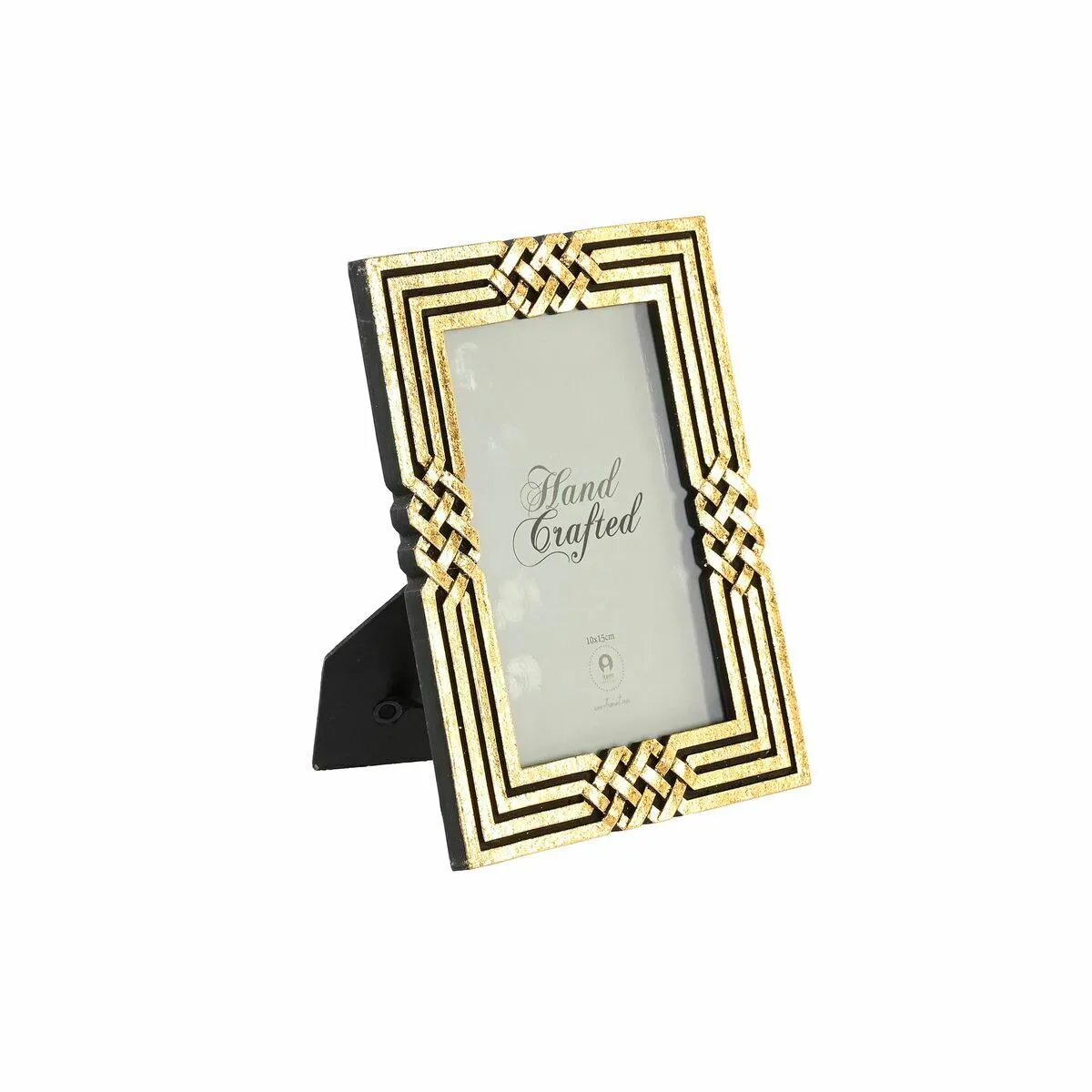 DKD Home Decor Cadre photo 17 x 22 cm Doré Néoclassique