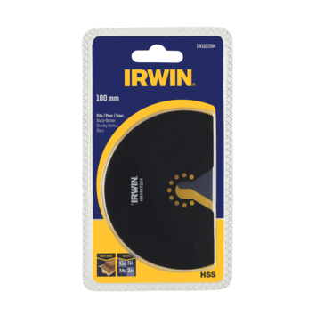 Irwin multitool accessoire  - segmentzaagblad voor hout voor B D multitool MT300KA - 100 mm