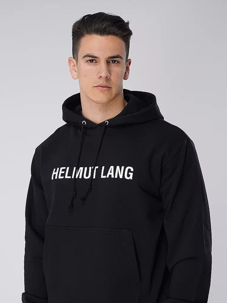 HELMUT LANG Kapuzensweater - Hoodie  schwarz