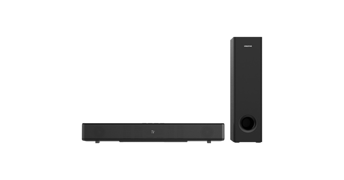 CreativeStage 360 soundbar  (Zwart, Bluetooth, HDMI, Dolby Atmos)