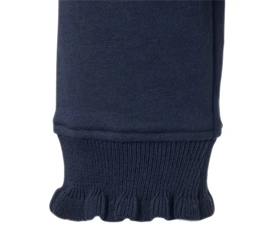 Sweatshirt mit Strickdetails