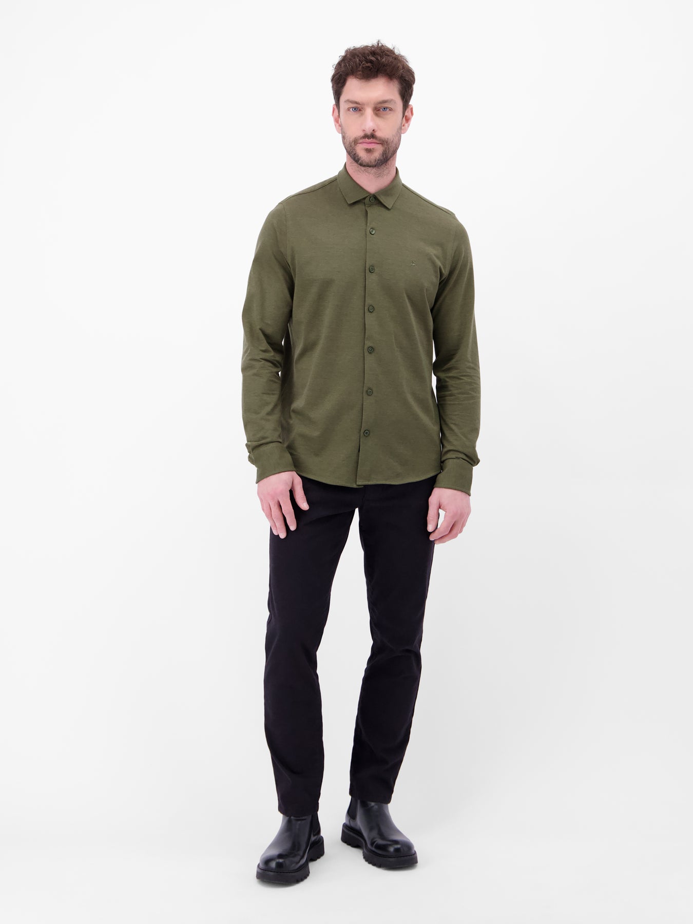 Herren Jerseyhemd, Stil trifft auf Komfort