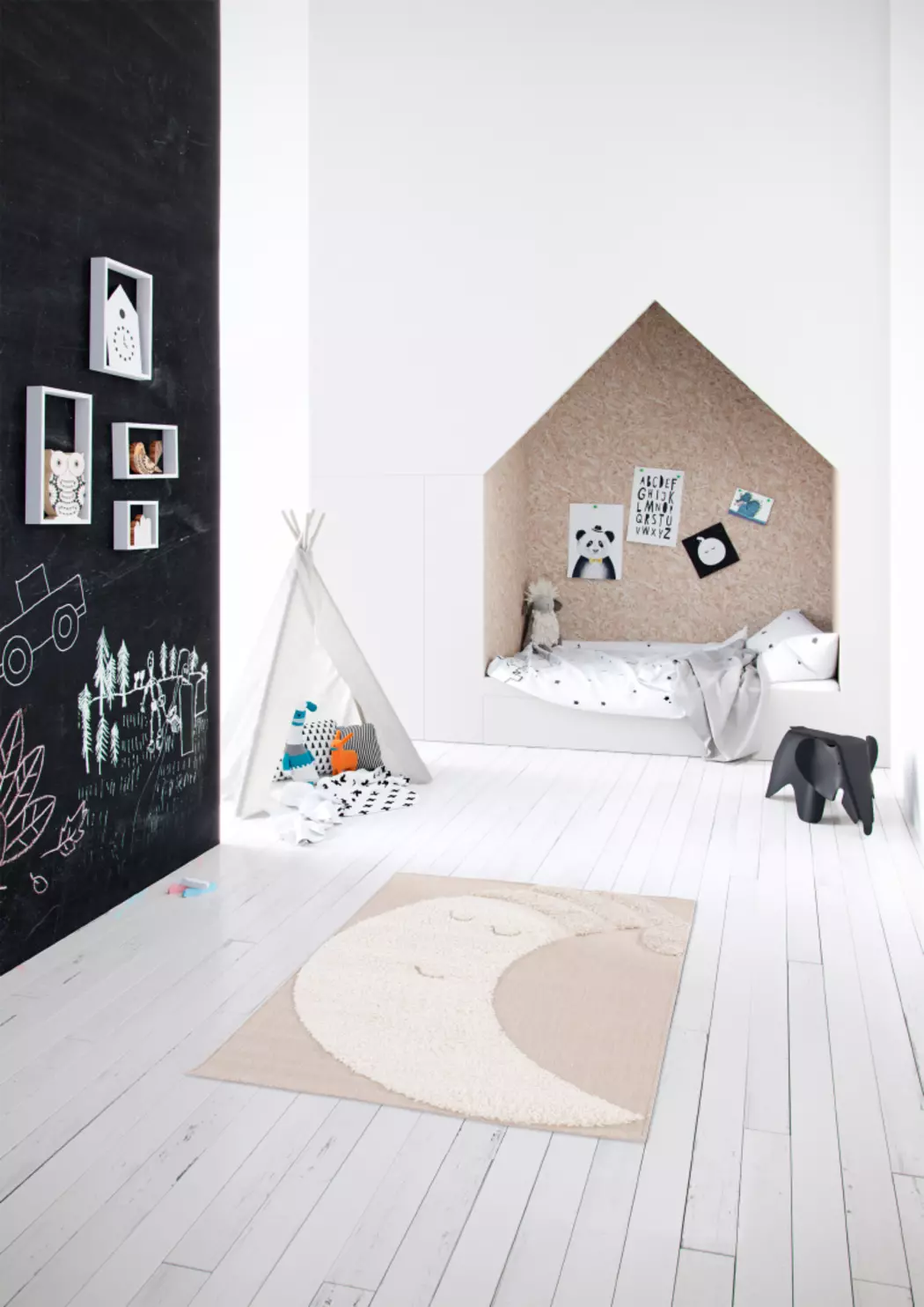 Kinderteppich Moonlight 120 x 170 cm