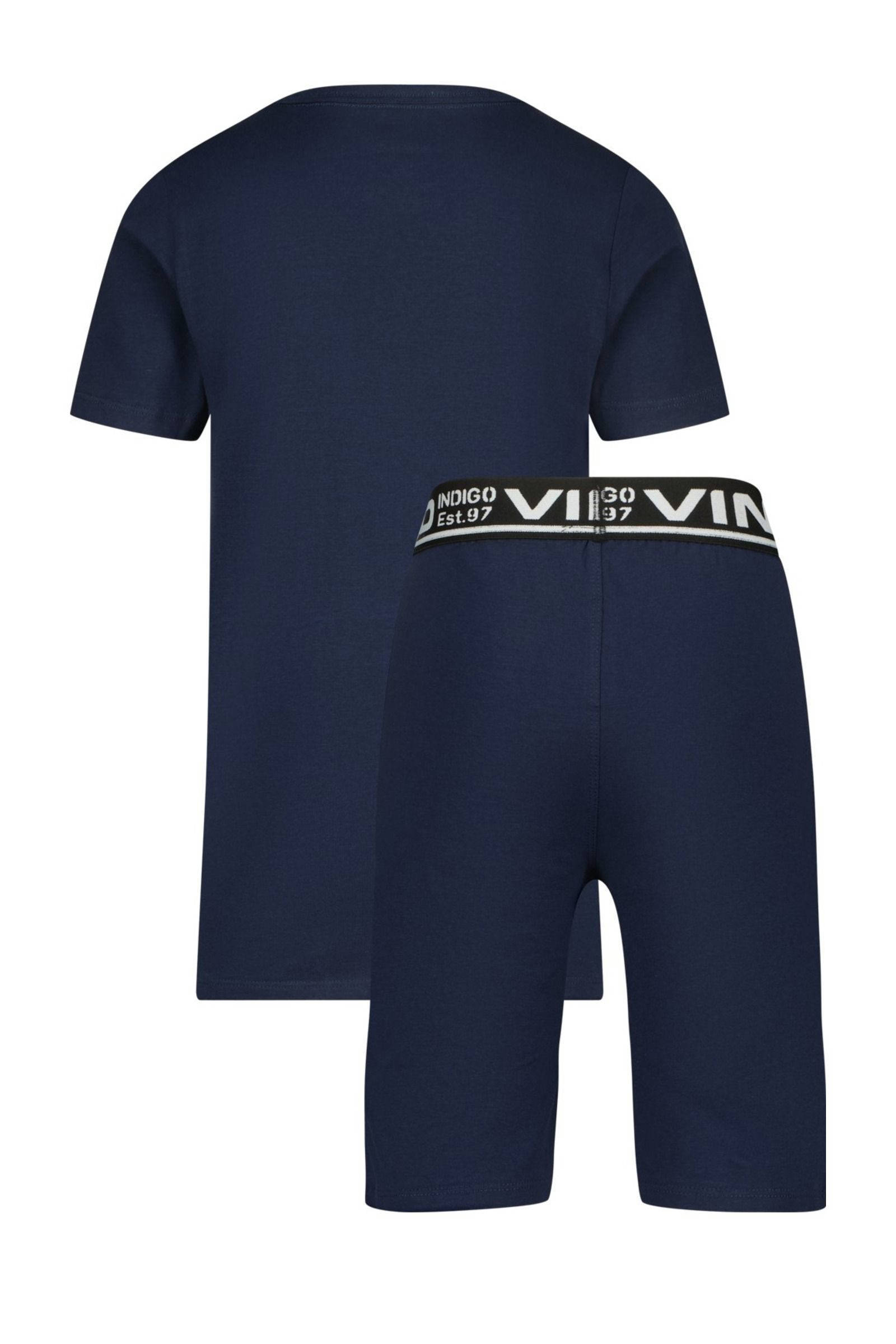 Vingino shortama Woly donkerblauw