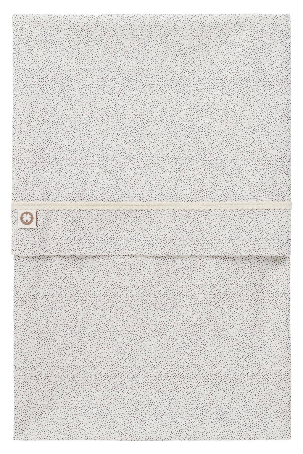 Tiny Dot poplin reversible ledikantlaken Jet Stream