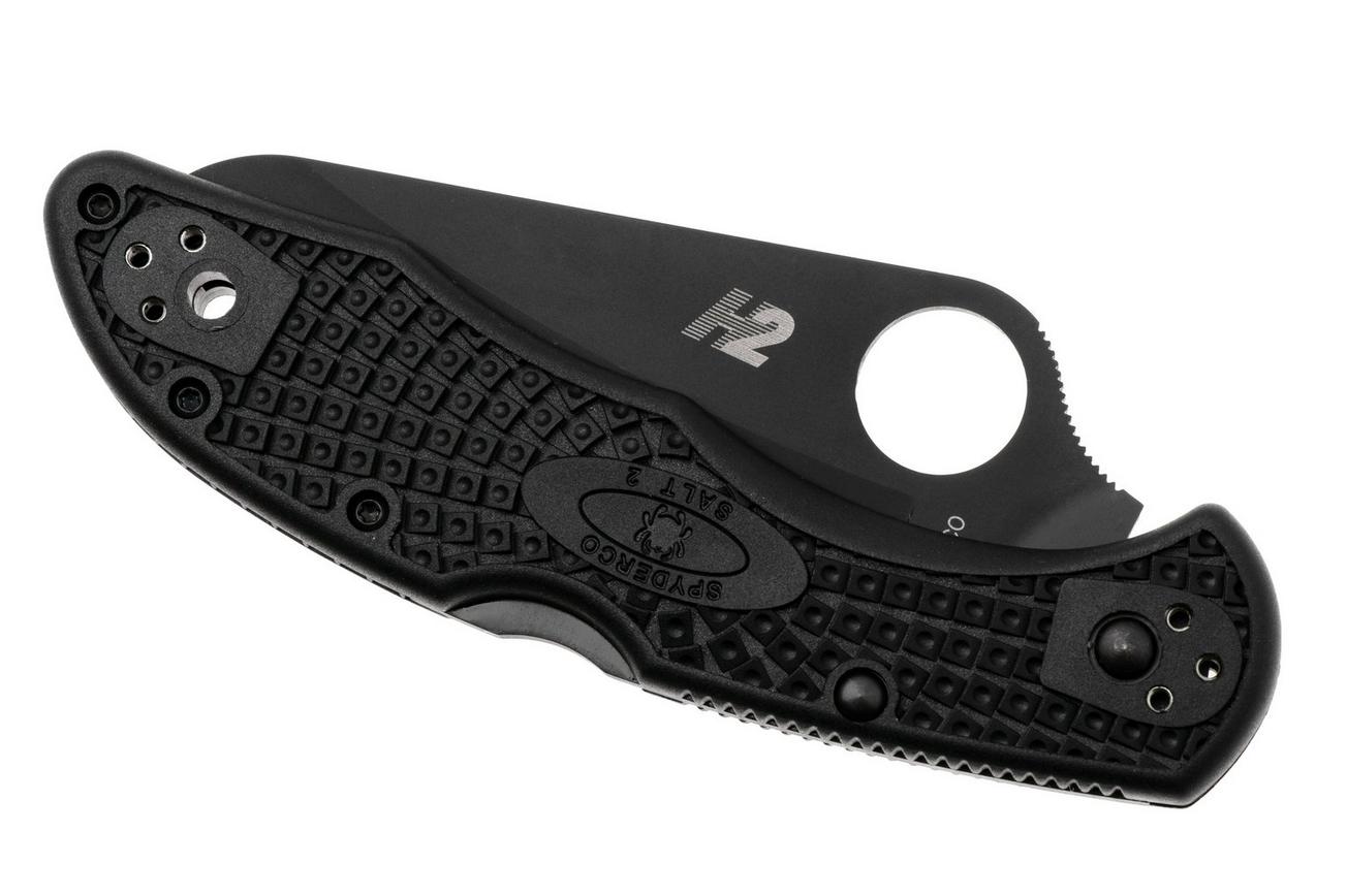 Spyderco Salt 2 Black C88PBBK2 zakmes