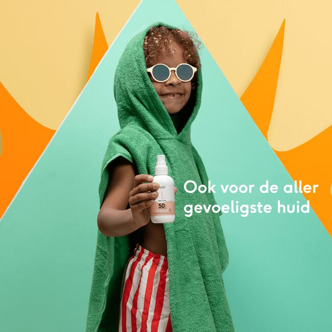 Naïf Zonnebrand Spray Baby & Kids Factor 50 100 ML