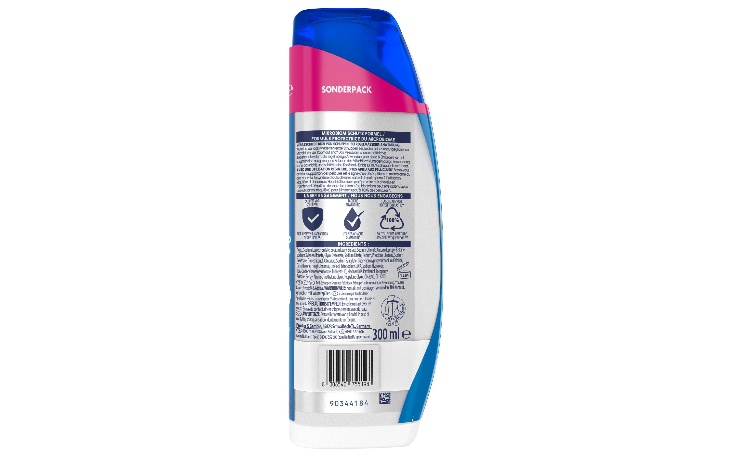 Shampoo Anti-Schuppen classic clean 2 x 300 mlHaarshampoo mit frischem Duft