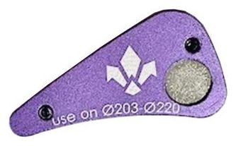 Aimant Formula pour Capteur de Vitesse E-Bike Disque 6 Trous 203-220mm Violet